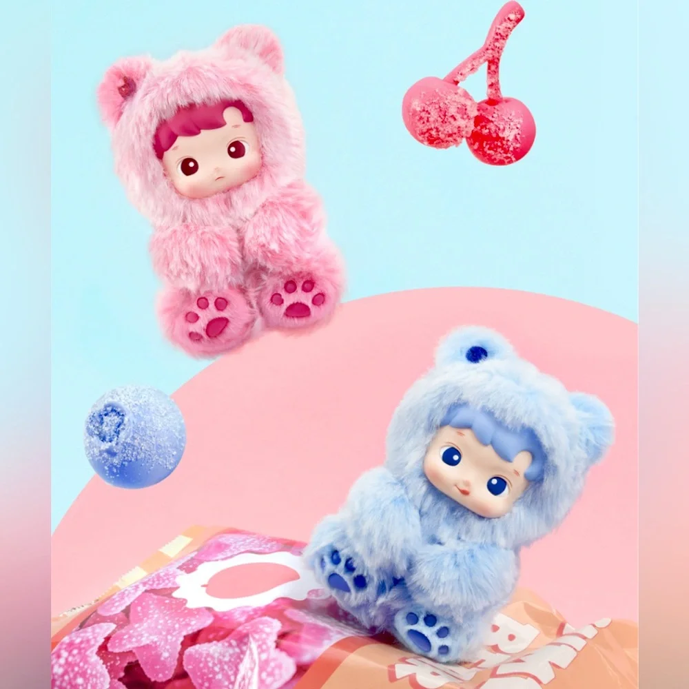 Pop Mart Hacipupu Gummy Bear Series Vinyl Plush Pendant